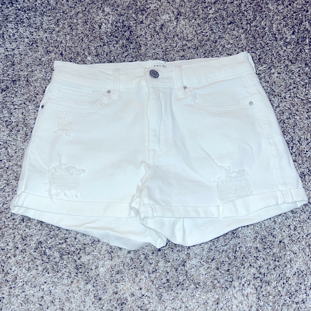 Pacsun white shorts